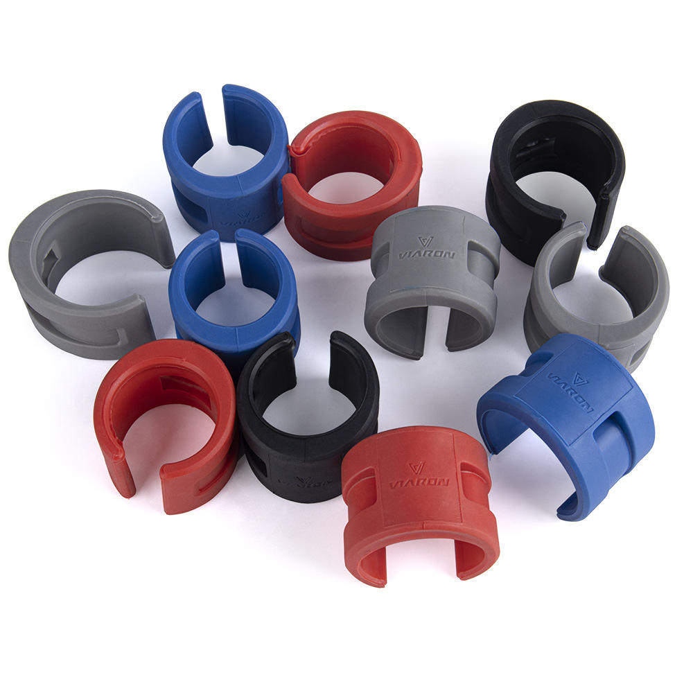 VIARON自行车链条保护套 山地车后叉前叉防撞橡胶保护圈护链圈