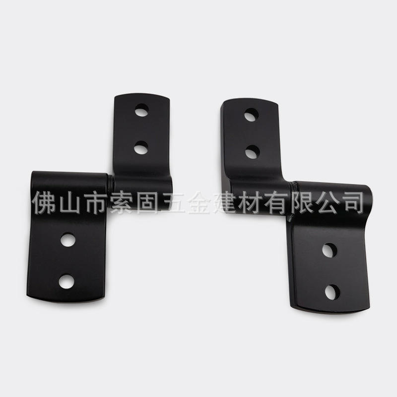 黑色ST8A锌合金恒定扭矩随意停阻尼缓冲铰链翻盖止动定位合页