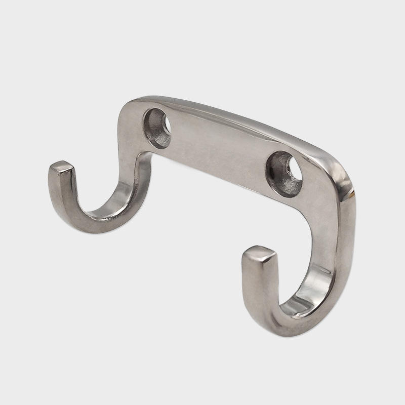 不锈钢304抛光双挂钩铸造承重J型T型设备重物挂钩EW-65E /EW-80E