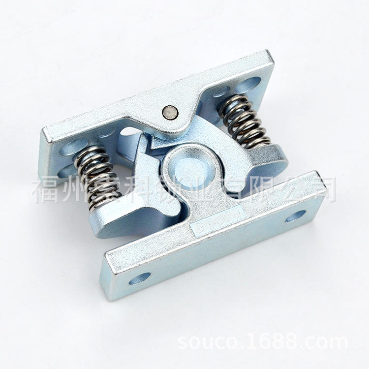 大力弹簧门碰门扣碰锁重型门档搭扣锌合金门扣公母扣C9301-5115