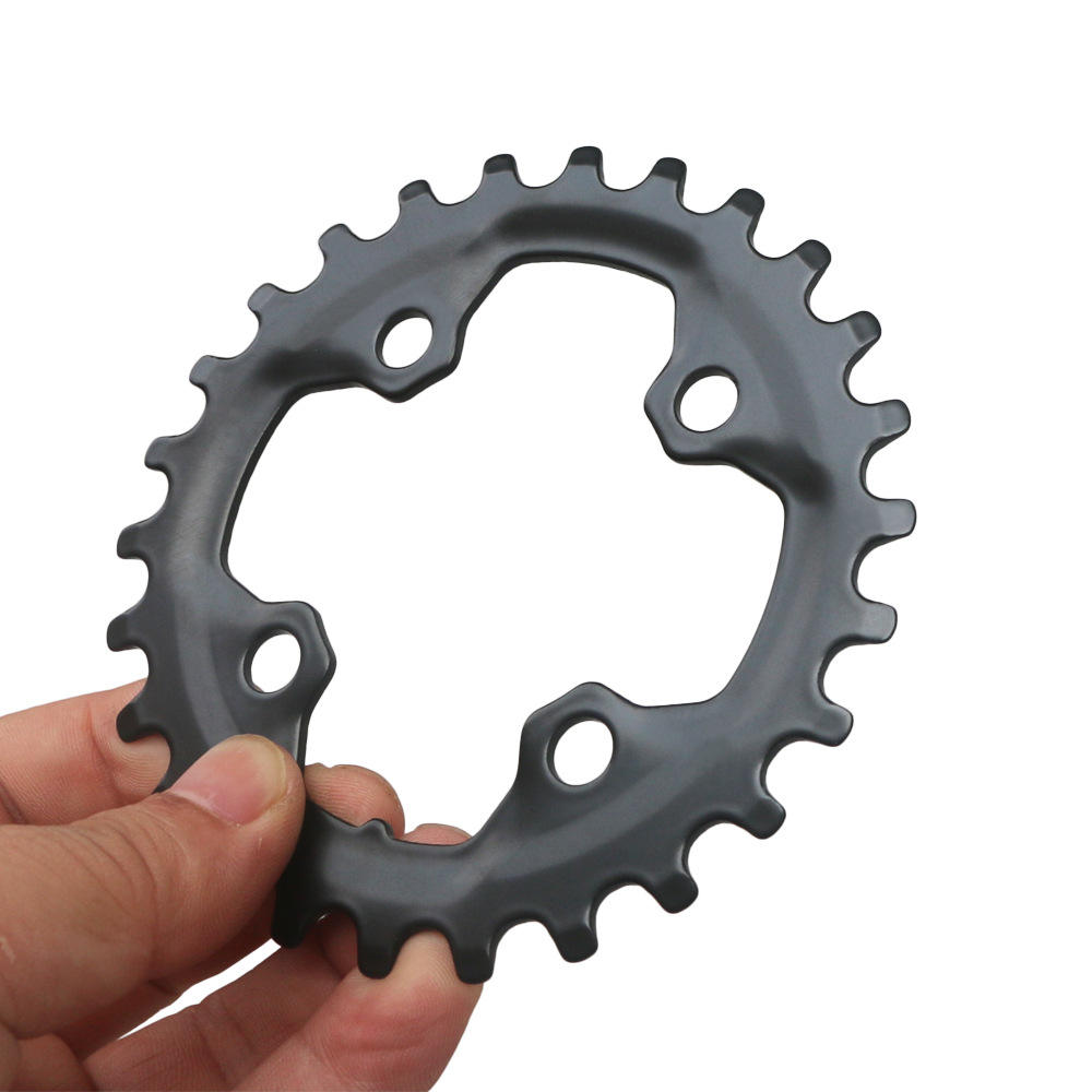 自行车牙盘修补件 山地车齿盘 26T变速套件配件 64BCD 钢盘圆盘