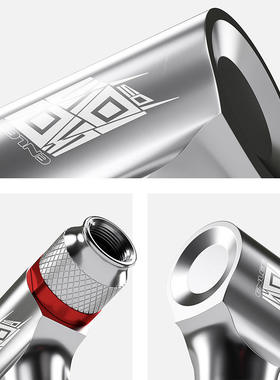 ENLEE 自行车二氧化碳CO2迷你打气筒法嘴美嘴通用充气嘴 骑行装备