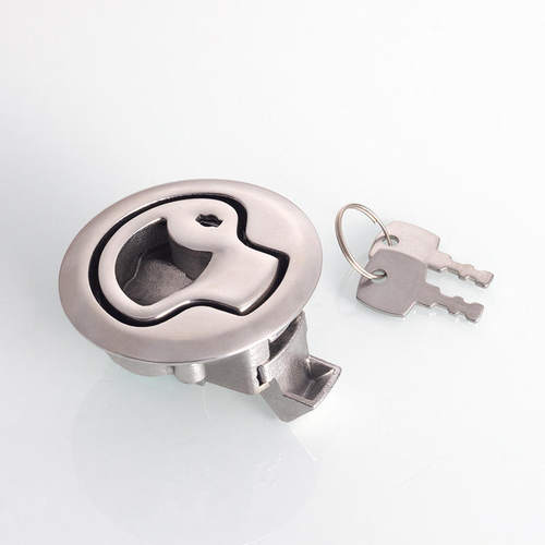 厂家直发恒珠柜锁MS739-2S-1工业配电箱配电柜不锈钢转舌锁