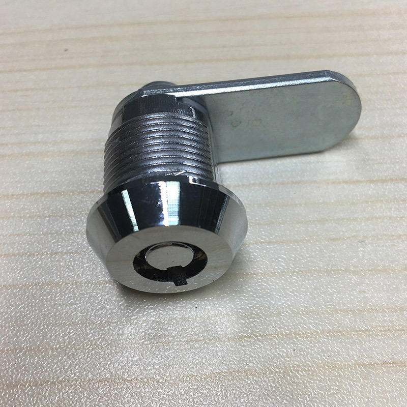 斯科A6201锌合金工业柜门锁圆柱锁回转直角电气电箱柜MS824指纹锁