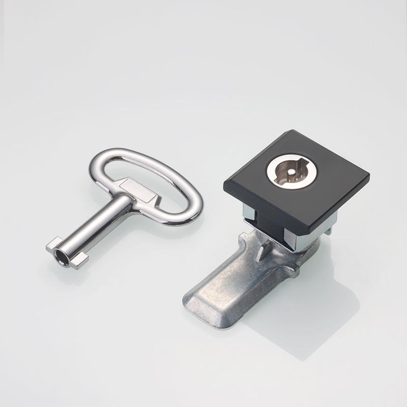 益升华恒珠MS7076Z锌合金开关柜一字锁配电柜锁配电箱锁钥匙通开