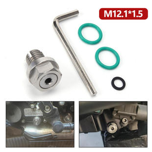 汽车改装 M18滑牙自攻螺丝不锈钢油底壳排油塞修理套件 件M12