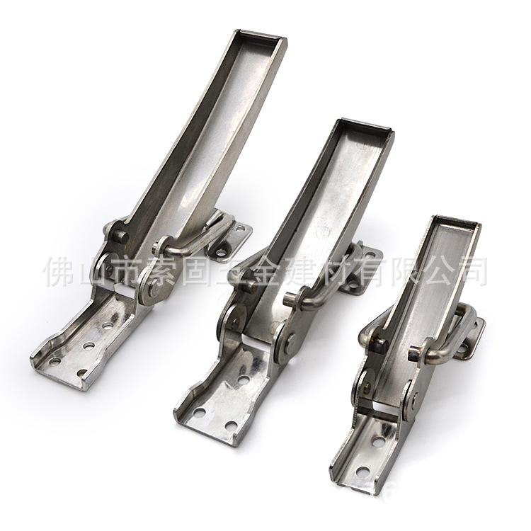 不锈钢大型搭扣C-1367-A重型箱扣集装箱大版型迫紧搭扣可调行程