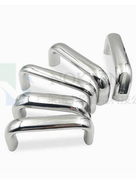 不锈钢304设备重型把手100/116/132/1150/164/196加厚U型抛光拉手