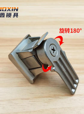 MS813不锈钢锁方形转舌锁圆锁船用AE箱柜门锁 MS813电柜门锁跨境