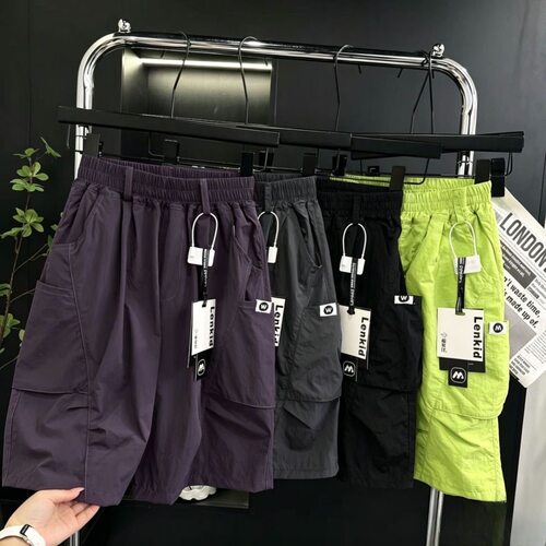 男童短裤夏季薄款裤子2026新款夏装中大儿童男孩夏款工装七分裤潮