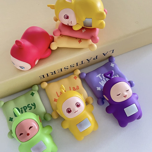 正版天线宝宝趴趴睡叠叠乐系列盲盒萌粒盲袋周边手办摆件女生礼物