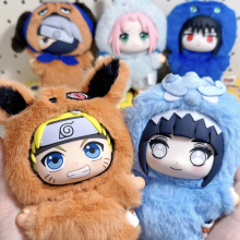 正版TOPTOY火影忍者疾风传萌兽派对毛绒挂件盲盒潮玩公仔玩偶礼物