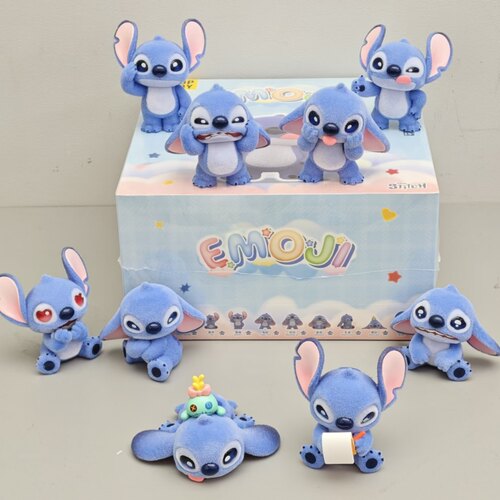 正版TOPTOY迪士尼史迪奇表情包1.0系列手办玩具挂件生日礼物摆件