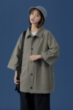 2021衬衫短袖五分袖七分袖这么多袖宽松A061-C8056a，男装衬衫，电商A061