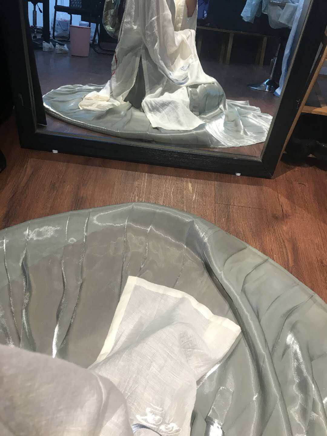 久梦长安潋滟 一片式纯色4.5米摆白菜汉服褶裙最后团售完绝版|ruв категории Женская одежда, костюм/национальная одежда/театр костюм, 汉服 - от Buy2taobao.com для оказания профессиональной услуги покупки агента Taobao