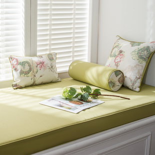 采购产品新田园湾窗垫，定制窗台垫，四季加厚海绵阳台，斯堪的纳