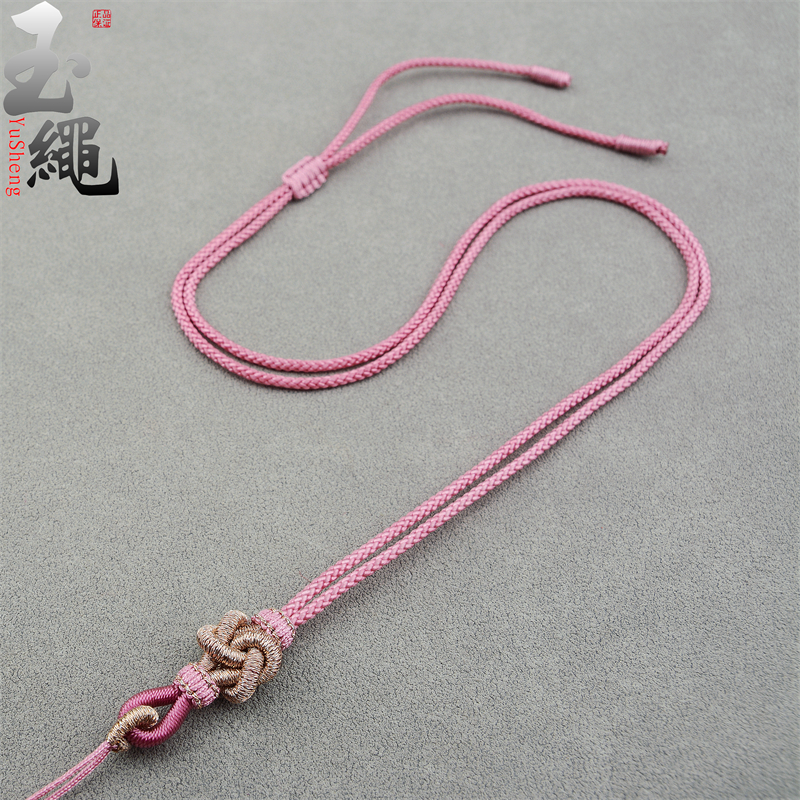 玉绳吊坠绳手工编织吉祥结批发