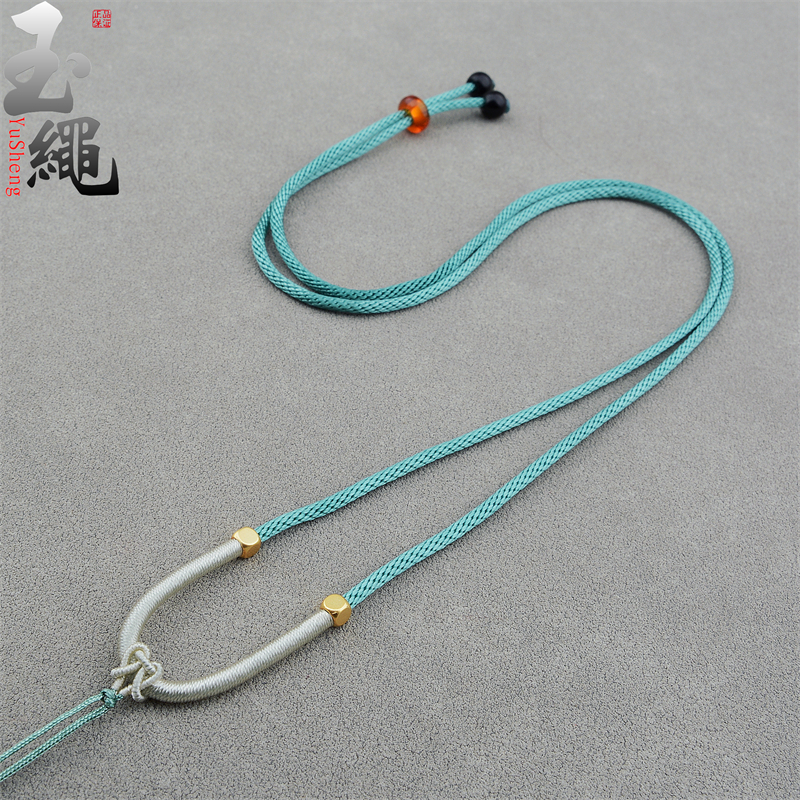 玉绳吊坠绳爱心简约款批发