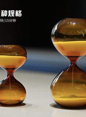 焦茶色沙漏计时器30分钟