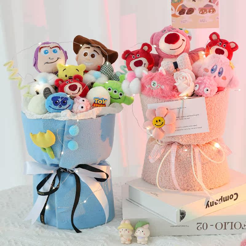 洛米美乐蒂公仔卡通玩偶花束卡通花生日礼物女孩送闺蜜女朋友礼品