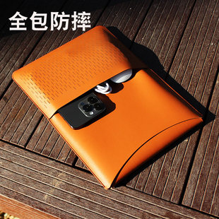 适用于苹果笔记本电脑包Macbook 带鼠标垫防水 Pro14内胆包M3外套Air13保护皮套M2收纳袋13.6英寸2024新款