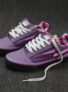 Visecoo Concepts联名男女低帮休闲板鞋紫龙虾胖胖面包鞋闪电鞋