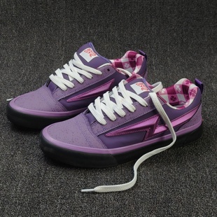 Visecoo Concepts联名男女低帮休闲板鞋紫龙虾胖胖面包鞋闪电鞋