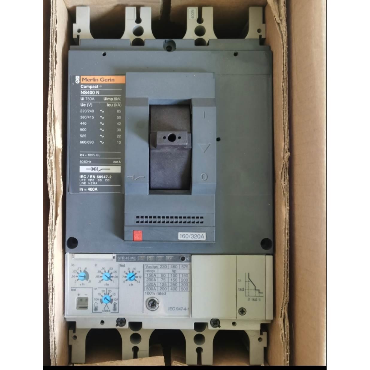 老款施耐德ns400n ns400h str43me str53ue电子式脱扣器现货议价