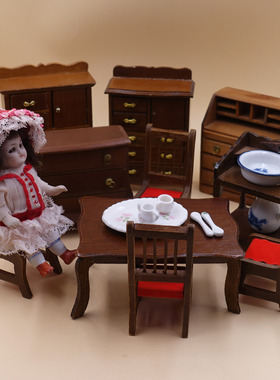 西洋古董娃娃家具柜子娃屋家具多款选 （二）