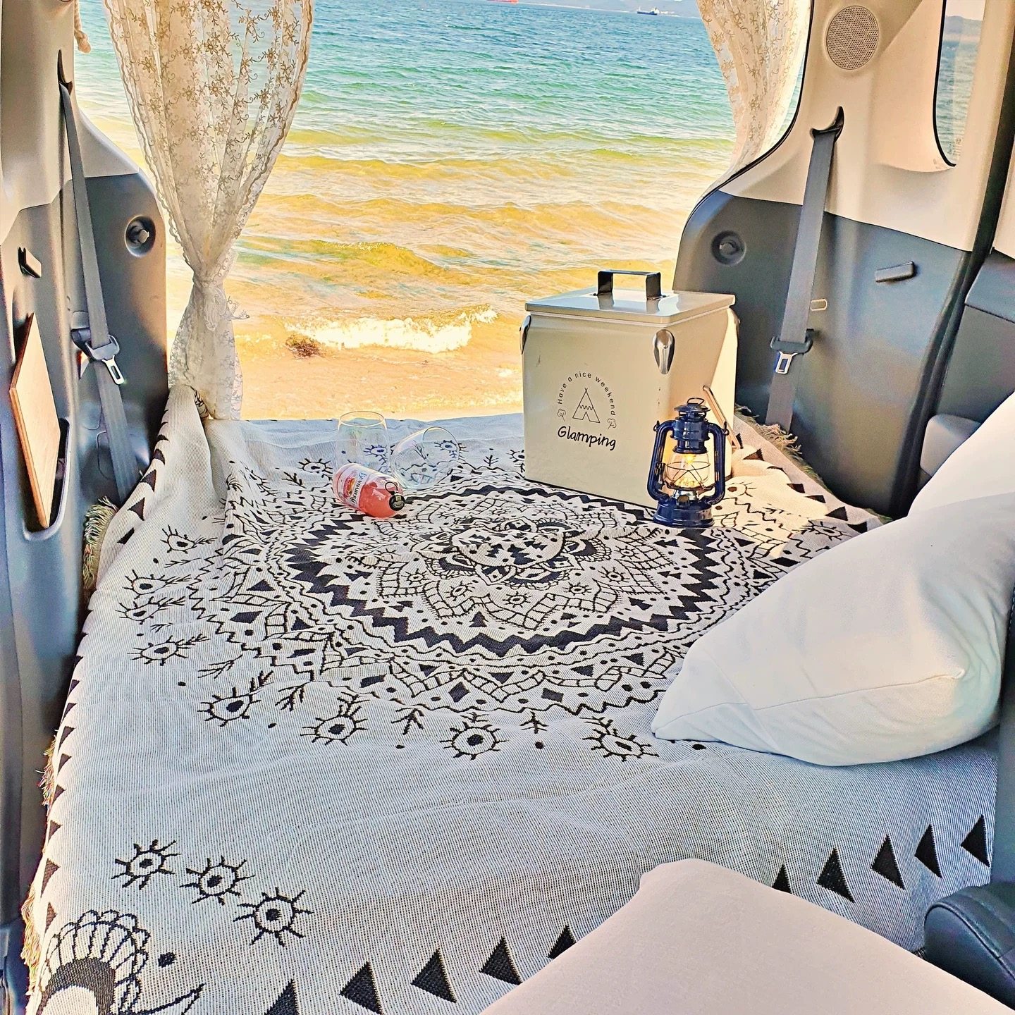 汽车后备箱摆摊毯子车尾箱集市装饰挂布露营氛围布置编织艺术挂毯,床上用品,休闲毯/毛毯/绒毯,淘宝优惠券,粉丝福利购,淘宝优惠卷