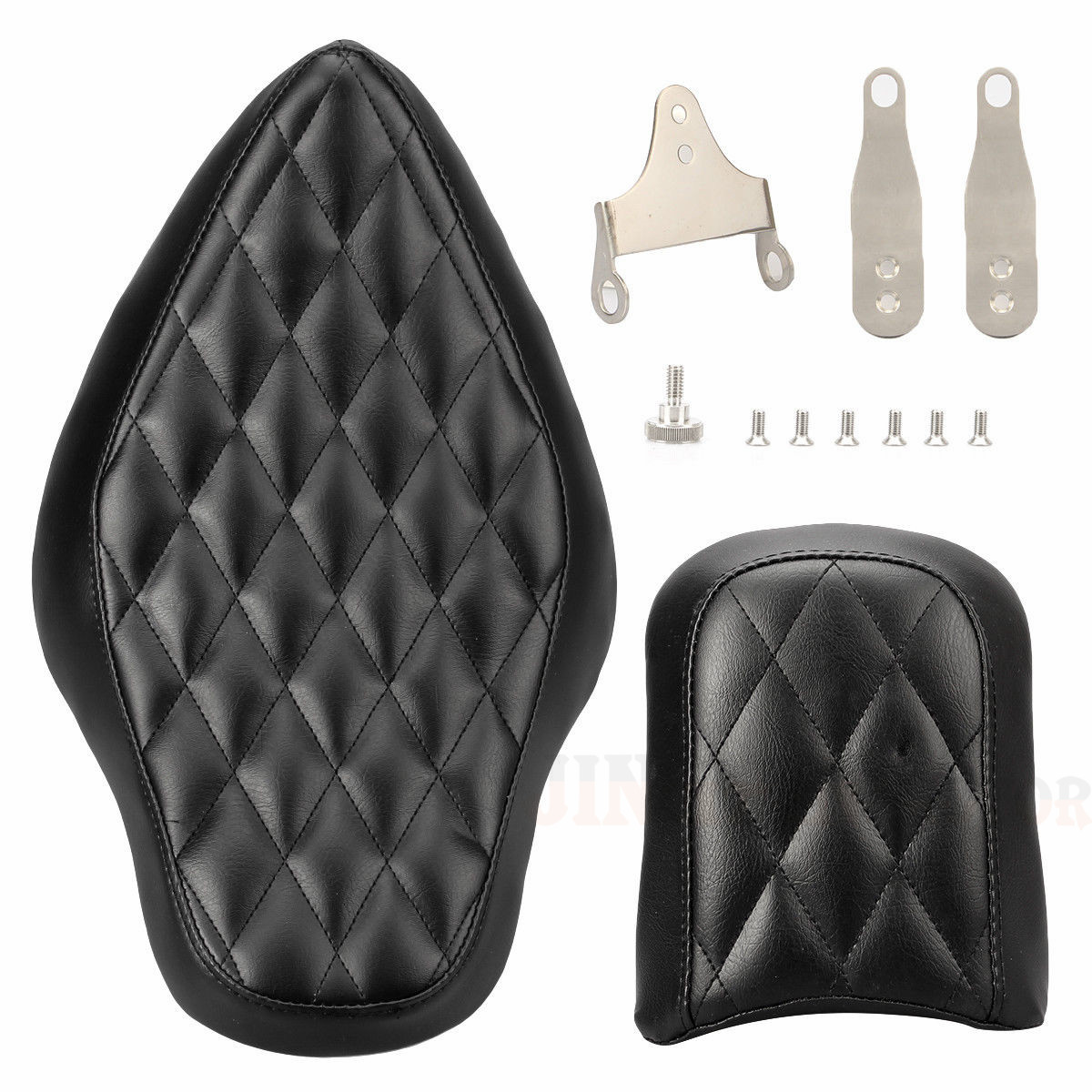 适用哈雷883N1200X48双人座垫