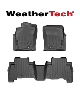 WeatherTech 脚垫适用丰田4Runner超霸/普拉多/FJ/雷克萨斯GX