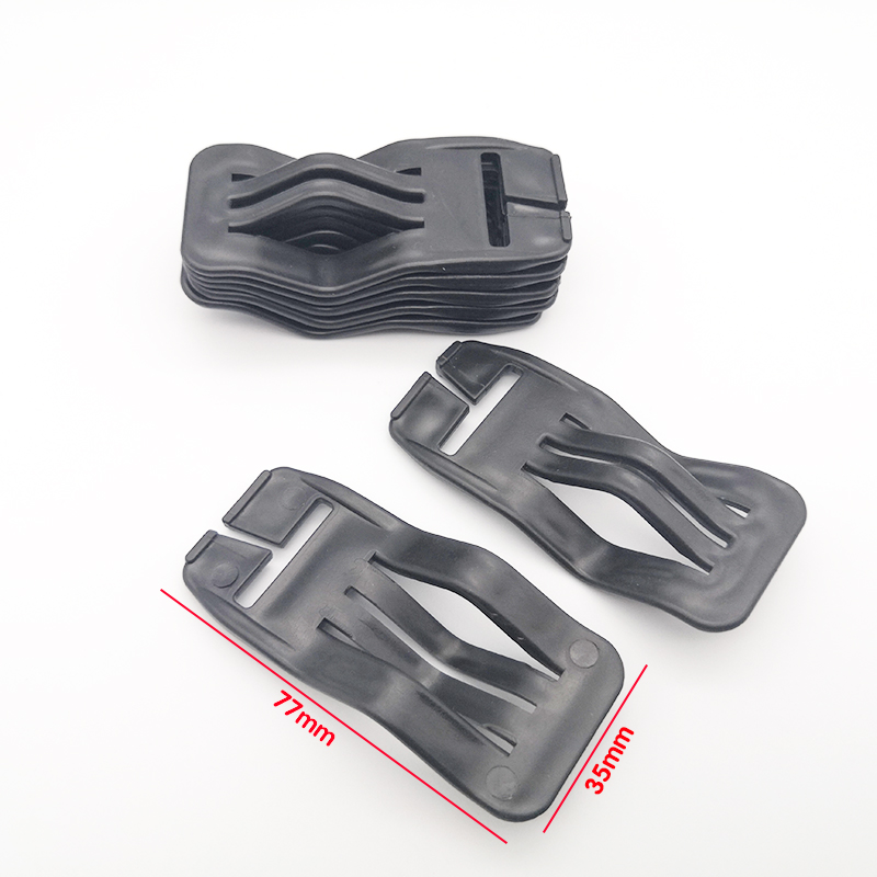 适用汽车坐垫免拆卸座椅安装座套配件辅料座垫固定插扣卡盘蛇形扣