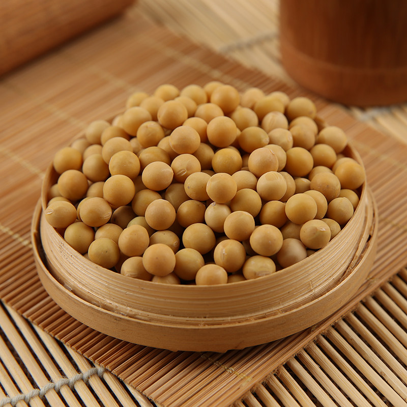 人气新货大豆东北豆浆豆芽可生纳豆大粒自种农家黄豆非转基因500g