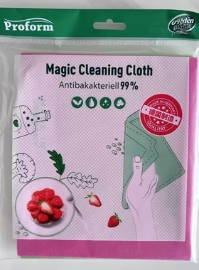 Proform普乐姆百洁抹布不易沾油柔韧厨房不掉毛家务清洁洗碗抹布