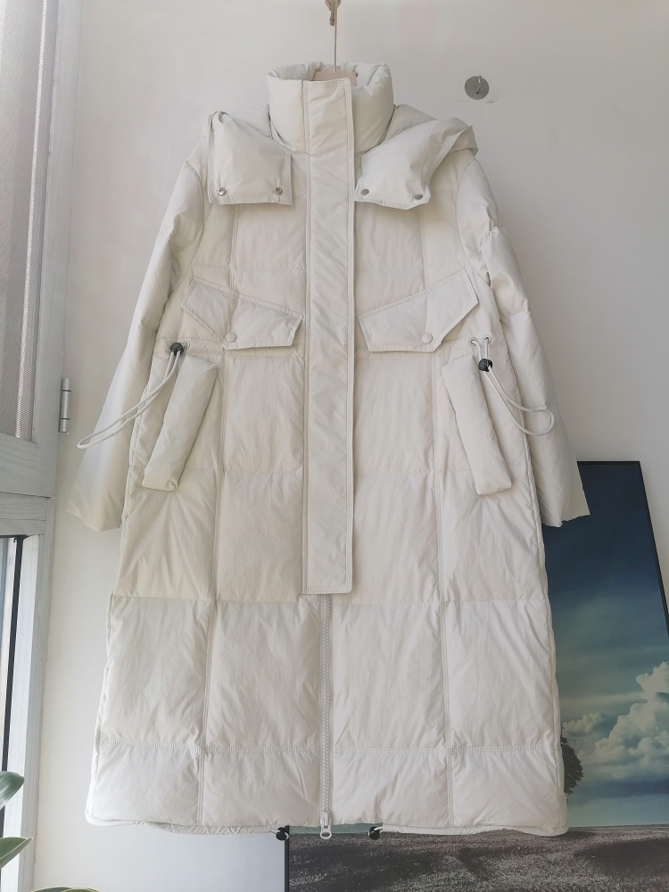 高端正版新国标90白鸭绒羽绒服