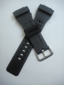 S810W 110 AQS810W 树脂橡胶代用卡西欧表带AQ TRT AEQ 735H黑