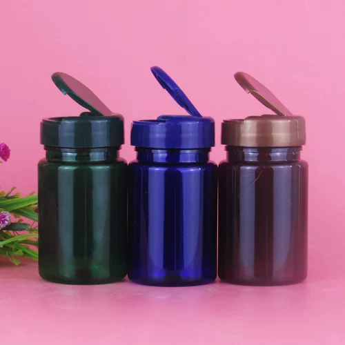 Лечебная капсула, упаковка, синяя зеленая бутылка, 80 мл