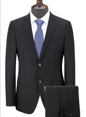 ZFRD-5001-06#高端职业装定制西服羊毛西服哔叽西服毛涤哔叽西服