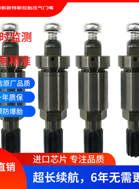 适用新款特斯拉胎压传感器气门嘴149070101B气嘴铝合金气门嘴阀门