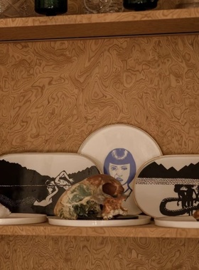 木饰面板艺术木皮ALPl同款意大利科技高定树瘤中古风护墙板免漆板