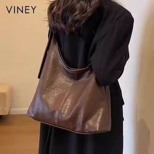 Viney托特包包2025新款女包秋冬夏季单肩斜挎包大容量休闲通勤包