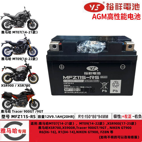 诺马H6刀风锋400 300幻魅影255S极影325S天蝎500飞鹰R25电瓶 电池