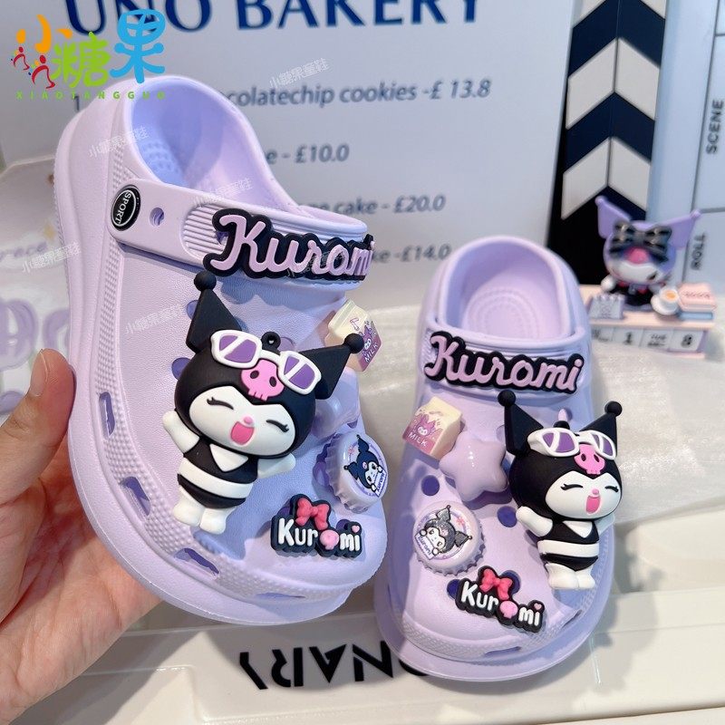 儿童拖鞋2026新款女孩紫色增高厚底洞洞鞋女款防滑女童外穿洋气女,童鞋/婴儿鞋/亲子鞋,儿童洞洞鞋,淘宝优惠券,粉丝福利购,淘宝优惠卷