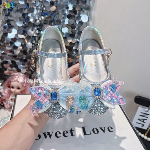 2025夏季新款女童小皮鞋