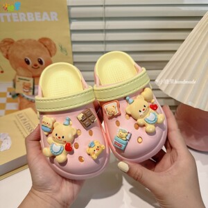 洞洞鞋女款儿童2025新款女孩夏外穿防滑防臭女童宝宝小孩沙滩拖鞋