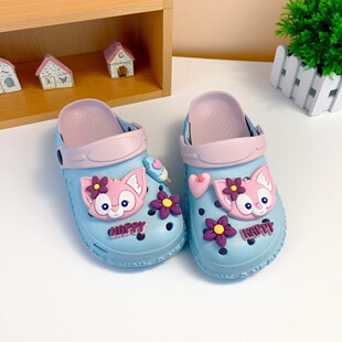 儿童拖鞋 洗澡防滑女童小学生夏天凉拖 女孩外穿小孩宝宝家居洞洞鞋