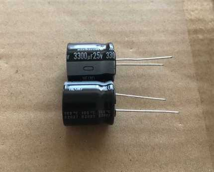 尼吉康nichicon电容25v3300uf