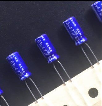 伊娜ELNA原装蓝袍 63V4.7UF 85度代4.7UF 50V音频发烧电解电容