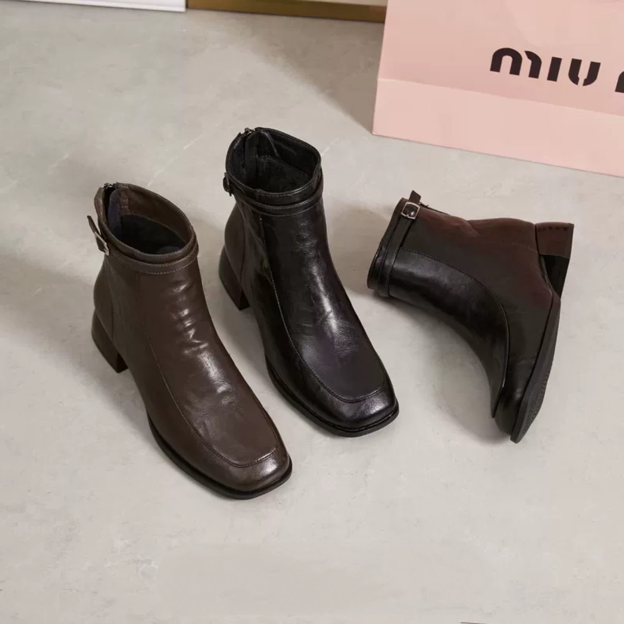 2025冬季新款加绒保暖切尔西靴